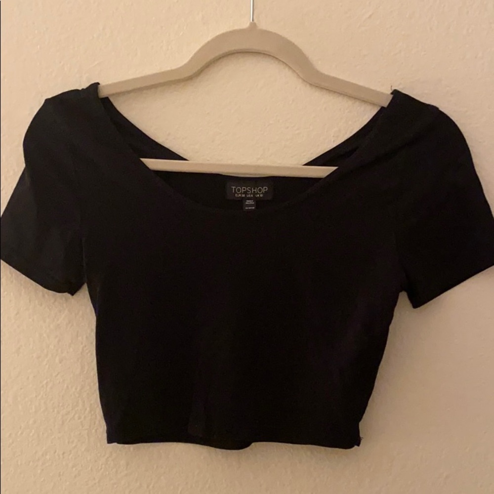 Crop top topshop